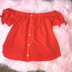 Abound off shoulder top